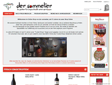 Tablet Screenshot of der-sommelier.com